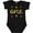AB-Black, variant on Inktastic 1st Birthday One Gold Boys or Girls Baby Bodysuit