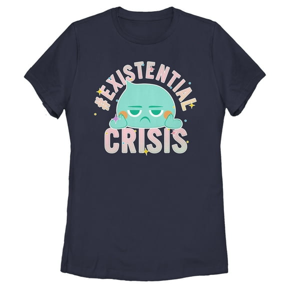 Women's Soul 22 Existential Crisis Graphic Tee Navy Blue 2X Large