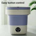 thumbnail image 4 of Portable Washing Machine, Foldable Laundry Machine with 3 Cleaning Modes, Collapsible Mini Washer for Small Clothes, for Travel, Apartment, Home, Hotel and Camping, 4 of 7