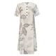 thumbnail image 4 of ICHUANYI Clearance Women's Summer Casual V-Neck Short Sleeve Printed With Pocket Dresses(Gray, XXL) ICHUANYI WER2023080904520, 4 of 5