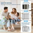 thumbnail image 4 of SNAPZY 213 210 Replacement Filter Compatible with AprilAire Air Purifier Models 1210 1620 2210 2216 3210 4200 2200 Upgrade Kit 1213, Merv 13 Whole House Furnace Filters 20x25x4, 2-Pack, 4 of 6