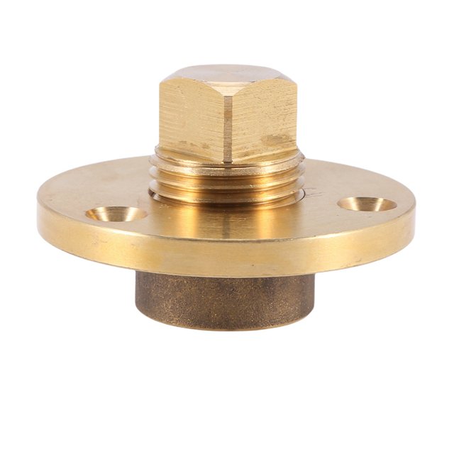 TapóN de Drenaje LatóN Garboard Bronce Marino Tornillo 1 Pulgada Agujero Montaje Pesca