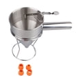 thumbnail image 1 of Funnel Dispenser, Easy To Use Stainless Steel Automatically Spring Back Batter Dispenser  for Bakery, 1 of 7