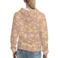 thumbnail image 7 of Daiia Bee Gnome Pattern Women's Fashion Hoodies & Sweatshirts with Kangaroo Pocket Hooded Sweatshirt with Eye-catching Drawstrings-Medium, 7 of 7