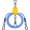 Blue, variant on Runstore Heavy Duty Boat Tow Harness for Tubing, Boat Tow Rope with Stainless Steel Quick Connector for Water Sport Jet Ski Wakeboarding, Blue