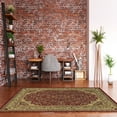 thumbnail image 2 of Linon Home Décor Elegance Area Rug Collection, Red and Ivory, 8' x 10', 2 of 3