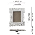 thumbnail image 2 of Magnetic Photo Frame for Refrigerator, White Picture Frame Magnet, Creative Fridge Decoration, Keepsake Display Holder for Home Office, Magnetic Sticker, 2 of 6