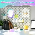 thumbnail image 6 of MoKo 5 in 1 Locker Accessory Set with Magnetic Mirror, Dry Erase Board, Pen Holder, Marker Pens, Essential Locker Set, Iridescent, 6 of 6