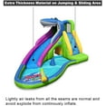 thumbnail image 6 of ACTION AIR Inflatable Water Slide, 15' Shark Bounce House with Water Gun and Splash Pool, 6 of 8