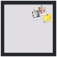thumbnail image 2 of PinPix 14x14 Custom Cork Bulletin Board White Circles Poster Board Has a Fabric Style Canvas Finish, Framed in White Circles, by ArtToFrames (PinPix-494), 2 of 6