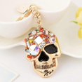 thumbnail image 2 of Skull Keychain Keychain Trendy and Punk Style Key Chain Unisex Gift for Friends,Multi-color, 2 of 4