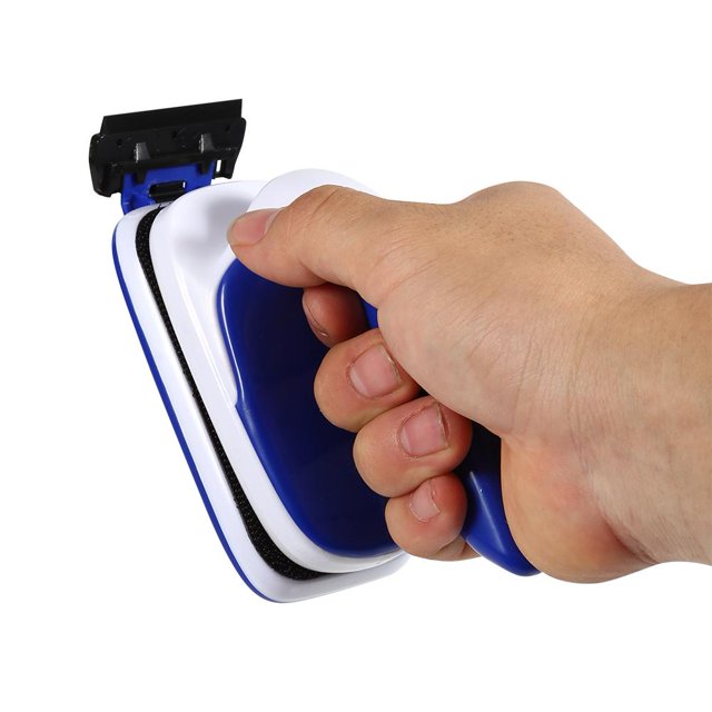 Cepillo para Pecera Magnético, Raspadores de Algas, Herramienta de Limpieza del Depurador del Limpiador de Vidrio del Tanque de Peces de Acuario, Algae Cleaning Magnet, Fácil de Usar L) Khall Tendencias