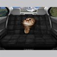 thumbnail image 3 of POLERO Peeking Cat Car Back Seat Covers, Set of 2 Pieces Rear Bench Seat Covers for Pet Owners and Cat Lovers, 3 of 4