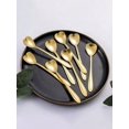 thumbnail image 5 of 8pcs Luxury Coffee Spoon, Heart Shaped Tea Spoon And Ice Cream Spoon, Perfect For Dessert, Gift Box Included, 5 of 5