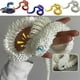 thumbnail image 1 of Lekihaqq 3D Printed Snake Toy Fully Movable Joints Realistic Plastic Decorative Figurine Purple Red Blue Yellow White Lifelike Reptile Model Prank Gift For Kids Adults, 1 of 7