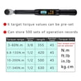 thumbnail image 3 of 3/8" 1/2" Digital Torque Wrench Professional Adjustable High Accuracy Data Save Bike Car Bicycle Repair Torque Tool Key ,Easy Operate, 3 of 6