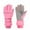 Pink, variant on WREESH Boys Girls Kids Waterproof Wool Winter Gloves Solid Color Skiing Gloves for Children Black