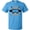 Pacific Blue, variant on Ski Mask Skiing Gift T-Shirt