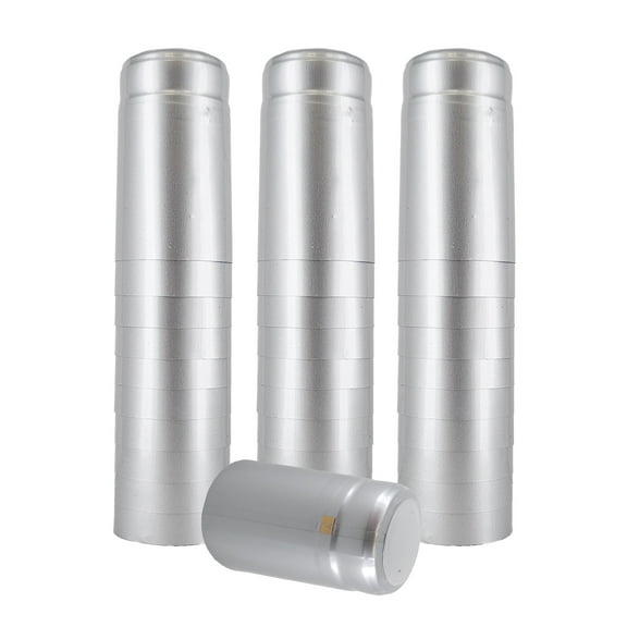 Home Brew Ohio Silver PVC Shrink Capsules 30 count