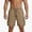 Coffee, variant on Mens Hiking Cargo Shorts 7" Quick Dry Lightweight Waterproof Stretch Drawstring Beach Shorts with Zipper Pockets for Hiking Golf Casual Loose Fit Big and Tall Size XS-3XL Orange