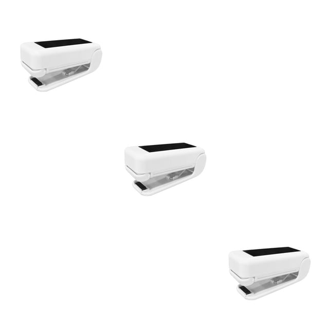 bedienty Mini Plastic Heat Sealer Sealing Machine Handheld Storage Tools Thermal Kitchen Utensils Household for Food Snack White 3Set
