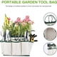 thumbnail image 4 of Juego de herramientas de jardinería para plantas de interior, 9 piezas con mango ergonómico y práctica bolsa de transporte, herramientas duraderas de acero inoxidable para su oasis verde, 4 of 5