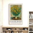 thumbnail image 2 of Vintage French Floral Wall Art Print, Claude Monet Flower Bouquet, Matte Print Gift Office Home Decor - (Unframed, 27 x 40 inches), 2 of 4