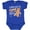 Royal Blue, variant on Inktastic Official Cookie Tester Cute Gingerbread Boys or Girls Baby Bodysuit