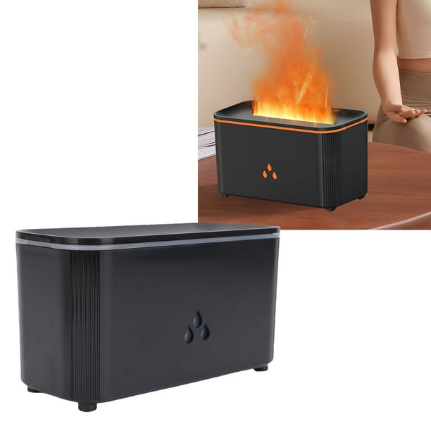 Difusor De Aceites Esenciales Humidificador De Fuego Diseño De Chimenea 7
