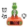 thumbnail image 2 of Reloj despertador con luz nocturna LexiBook Super Mario Yoshi, color rojo y verde, 2 of 7