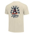 thumbnail image 3 of Men's Cream Auburn Tigers Comfort Colors Mascot Overlay T-Shirt, 3 of 3