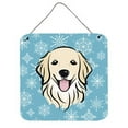 thumbnail image 6 of Carolines Treasures Snowflake Chocolate Labrador Wall or Door Hanging Prints 6x6 multicolor, 6 of 7