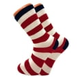 thumbnail image 2 of Colorful Fun Socks Novelty Crazy Crew Dress Socks 3 Pairs Shoe Size 5-7 - D5, 2 of 9