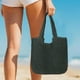 thumbnail image 4 of Bolsos de playa para mujeres Verano Bolso de hombro tejido grande suave Bolso de playa Tote Bolsa de paja para vacaciones de verano, 4 of 4