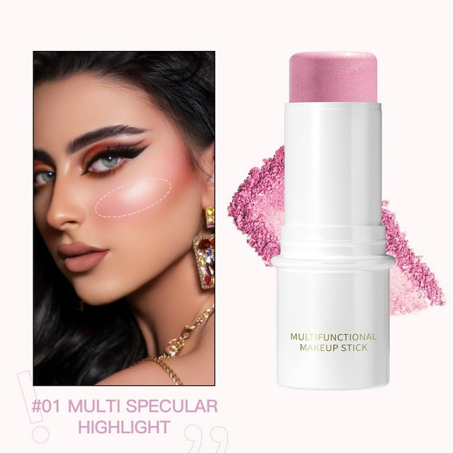 Beauty Blush 3D Multi Functional Stick For Highlighting Shading Suitable For Multiple Makeup Looks, Blush for Women