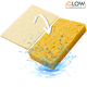 thumbnail image 4 of Esponjas Corporales de Celulosa Natural 100% | Exfoliación Suave, Biodegradable y Reutilizable | Ideales para Limpieza Profunda, Revitalizar la Piel y Cuidado Ecológico Diario | Amarillo 10 Unidades, 4 of 4