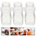 thumbnail image 2 of 6pcs Bear Shape Honey Bottle Candy Storage Bottle Transparent Honey Bottle, 2 of 6