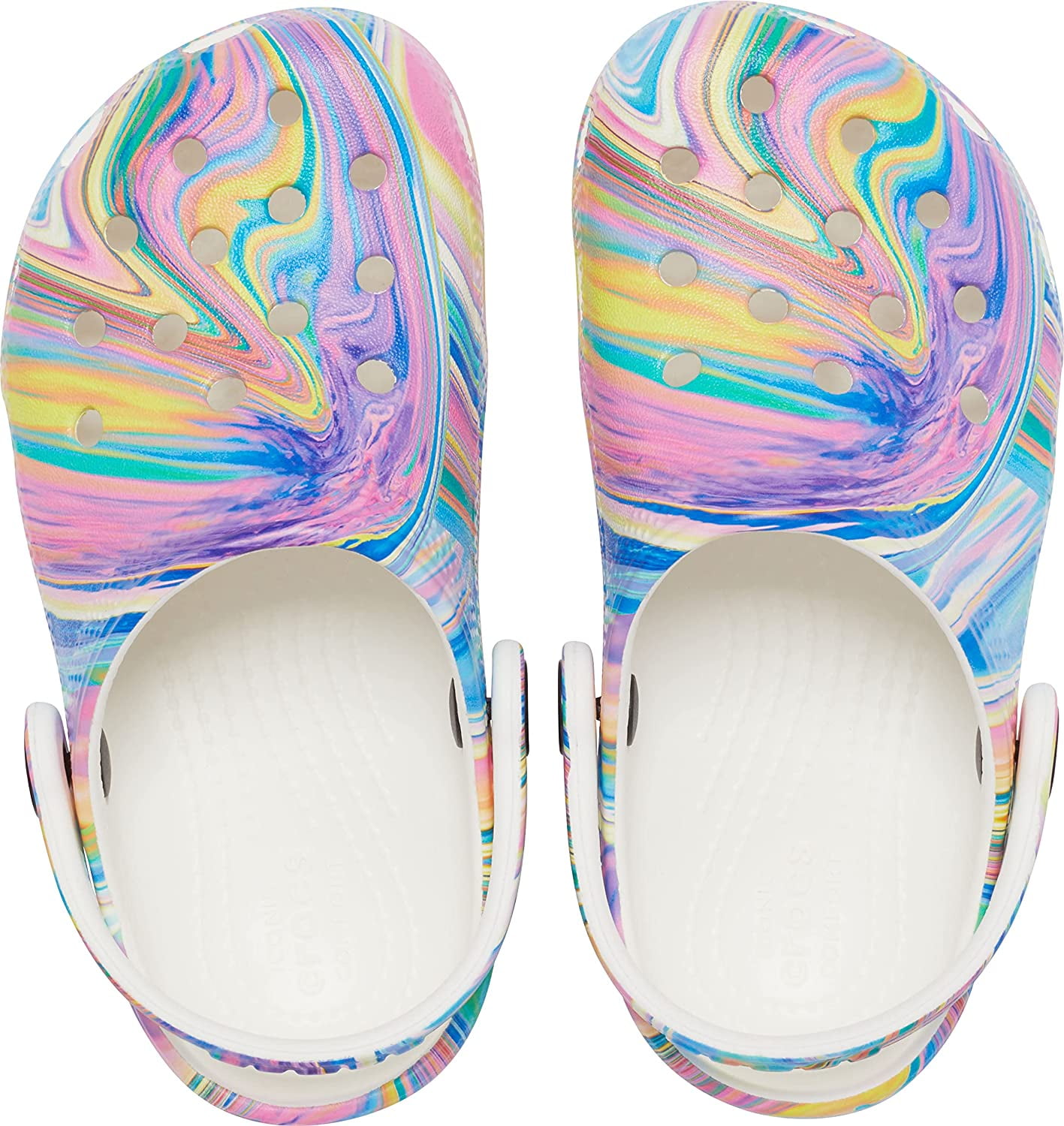 Crocs pastel swirl Clearance