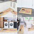 thumbnail image 6 of Coffee Mug Vintage Design Style Kitchen Mat Non Skid Non-Slip, Absorbent Mats Set Of 2 for Sink Waterproof Runner Rug for Laundry Room,kitchen Rugs and Mats 17.7x24+17.7x48inch, 6 of 7