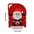 thumbnail image 3 of Adornos navideños, juguetes de nieve para que los niños jueguen con la nieve, clip de nieve Papá Noel, molde de clip de nieve, juguetes de clip de nieve para exteriores de invierno, clip de nieve de f, 3 of 6