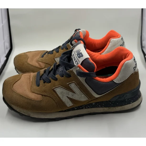 New Balance Sneakers Mens Sz 6 574 ML574HVB Brown Running Athletic Casual Shoes