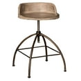 thumbnail image 1 of Hillsdale Bridgewater Adjustable Swivel Bar Stool in Tan, 1 of 1