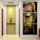 thumbnail image 4 of Pintura Colección BUDDHA HEAD Sunnimix Pintura al óleo de lona moderna Multicolor 30 x 40 cm, 4 of 8