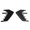 carbon fiber pattern, variant on Auto Exterior Decoration Sticker ABS Outlet Vent Decoration Sticker Easy Peeling And Application Universally