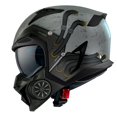 thumbnail image 1 of Casco modular para moto Mate gris Talla M, 1 of 3