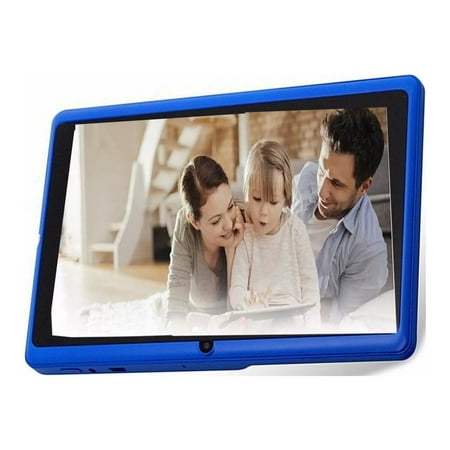 wo-fusoul Christmas Gifts For Women,Men Clearance! 7 inch Android Tablet, 2024 Tablet, 1GB RAM 16GB ROM, Quad-Core Processor, Dual Camera, WiFi, Bluetooth, GMS Certified-Blue