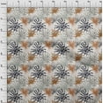 thumbnail image 4 of oneOone Polyester Spandex White Fabric Tropical Leaf With Texture Craft Projects Decor Fabric Printed By The Yard 56 Inch Wide, 4 of 4
