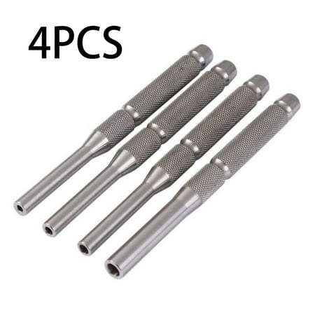 

BAMILL 4pcs Steel Roll Pin Removal Set Punch Starter Hollow End 1/8 5/32 3/16 7/32 inch