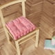 thumbnail image 5 of Cojín de piso de pana de grano de maíz | Almohada de asiento de tatami hecha a mano engrosada | Alfombra de silla multiusos | Forma de Tetragon | Acolchado de perlas | Soporte suave y duradero | 1, 5 of 6