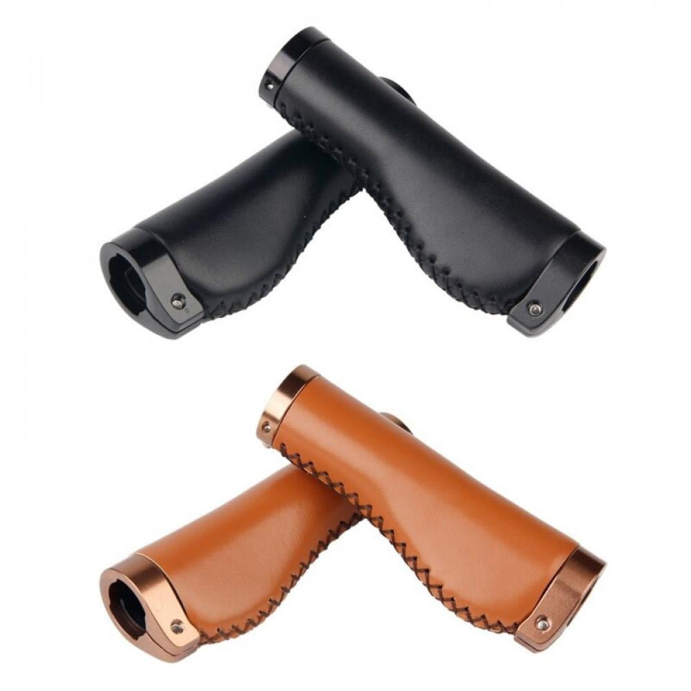 Classic Retro Bike Cycling Bicycle PU Leather Handlebar Grip Cover Accessories